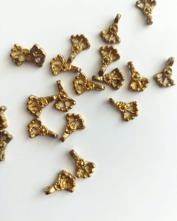 Brass Peace Charms – Pack of 10 Pieces