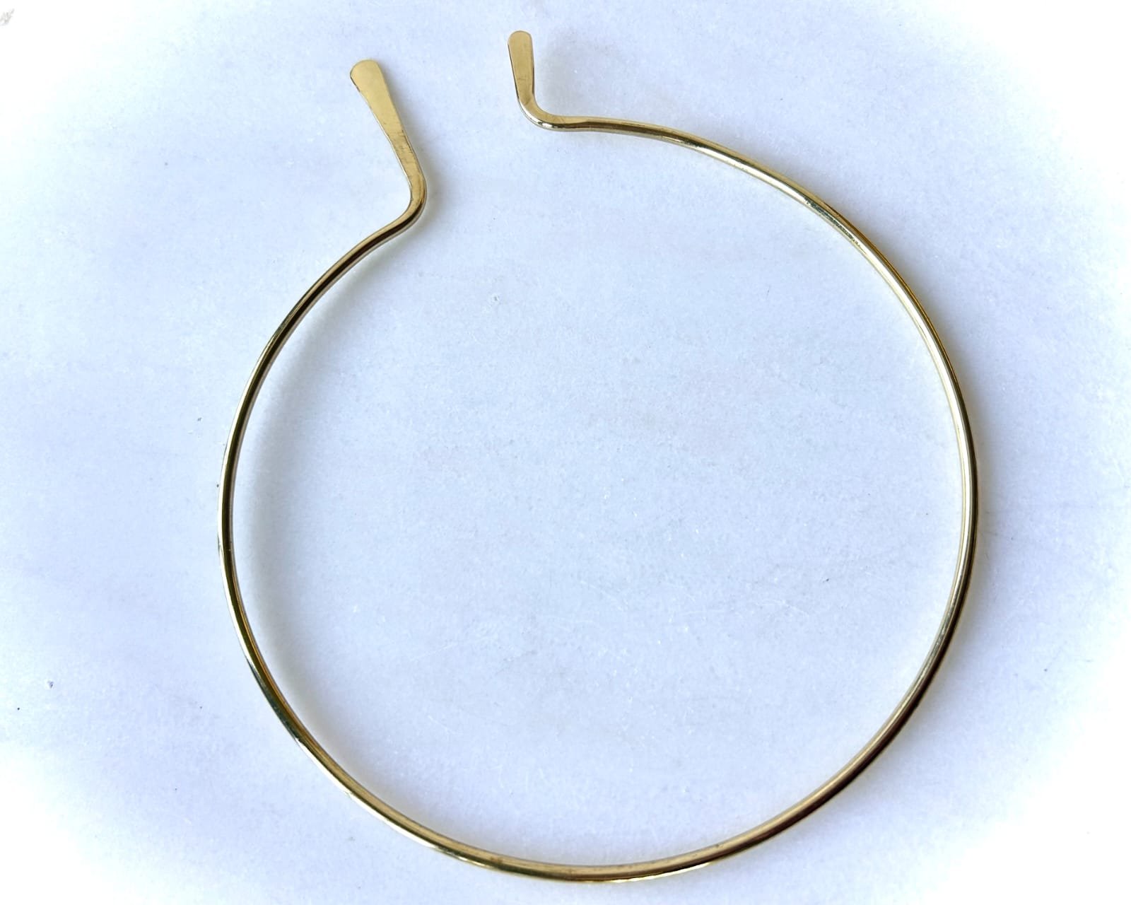 Tribal Pattern Brass Choker - Image 4
