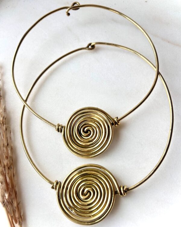 Floating Center Coil Brass Choker
