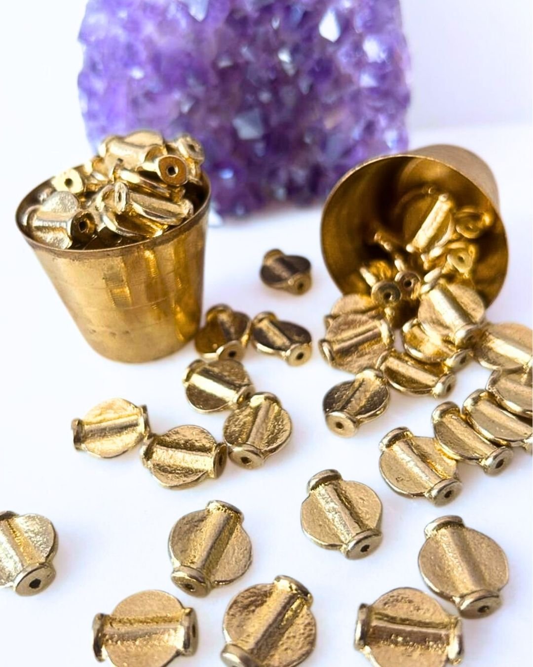 Slider Connector Brass Charms – Pack of 5 Pieces - Image 2