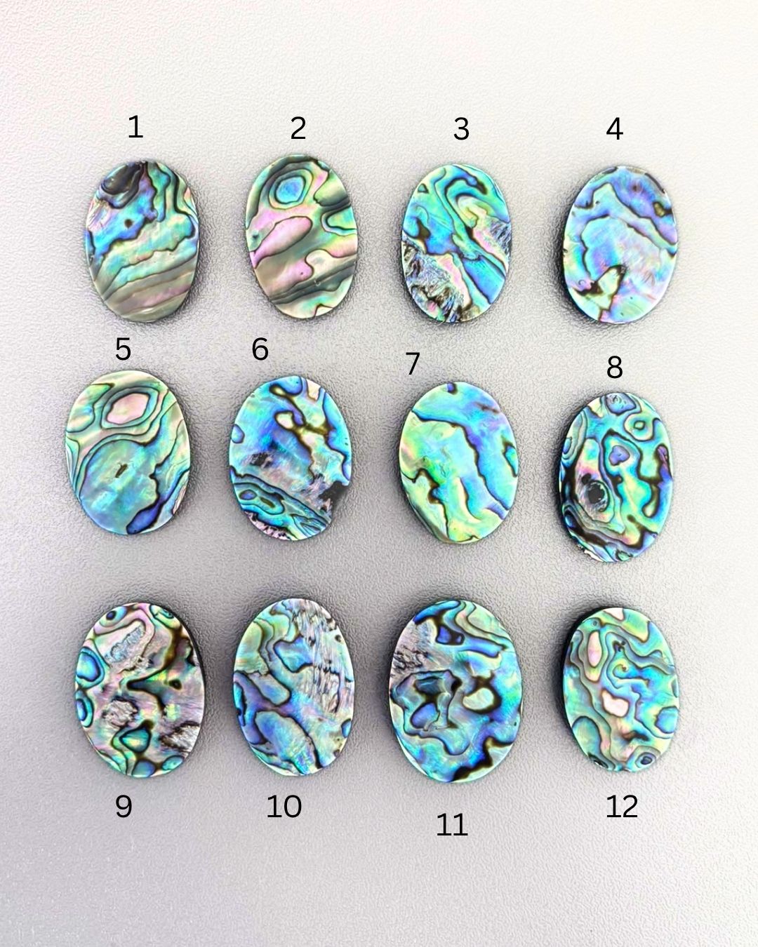 Natural Abalone Shell Oval Shape– Choose Your Piece - Image 2