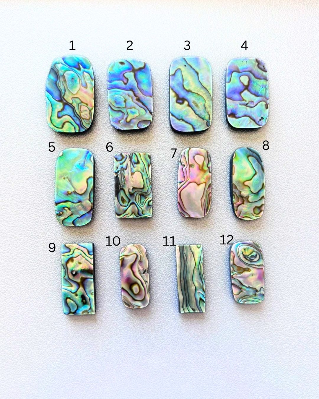 Natural Abalone Shell Oval Shape– Choose Your Piece - Image 2