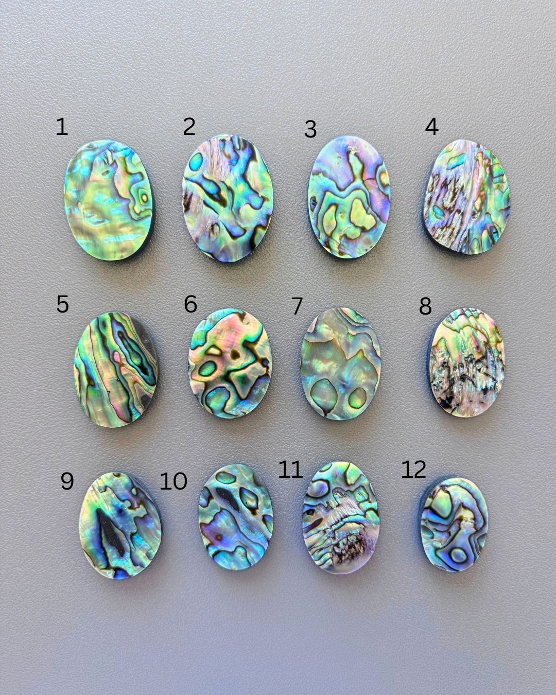 Natural Abalone Shell Oval Shape– Choose Your Piece - Image 2