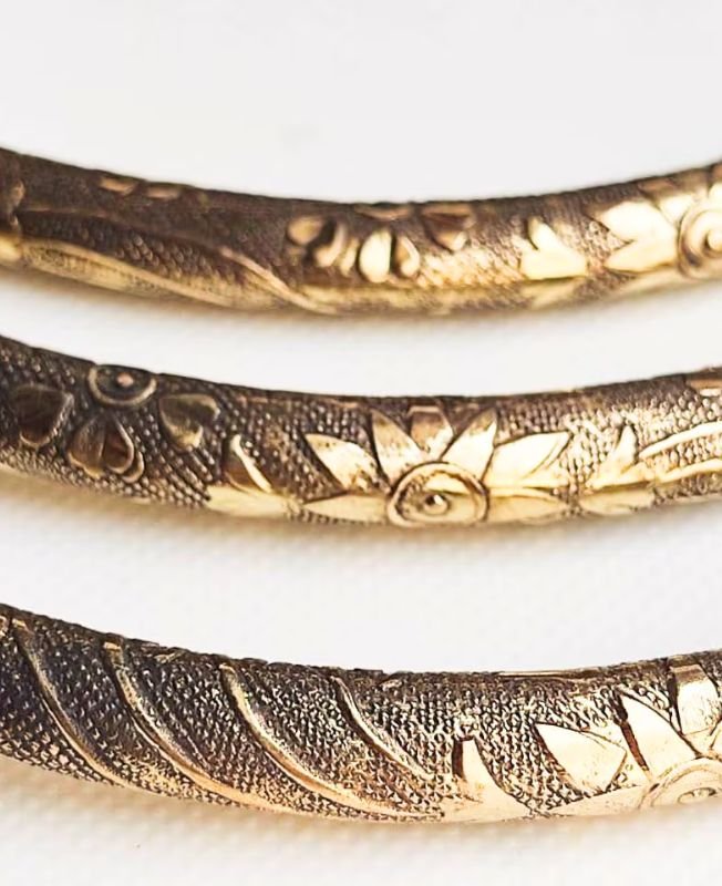 Antique Finish Brass Choker - Image 2