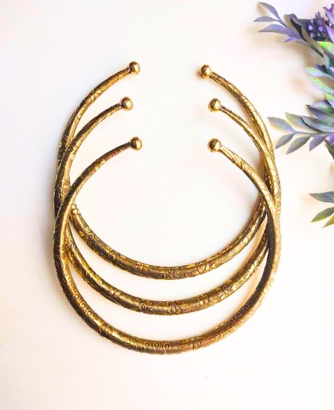 Antique Finish Brass Choker