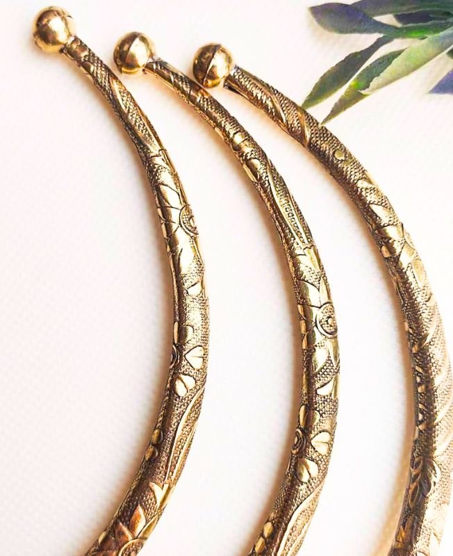Antique Finish Brass Choker - Image 4
