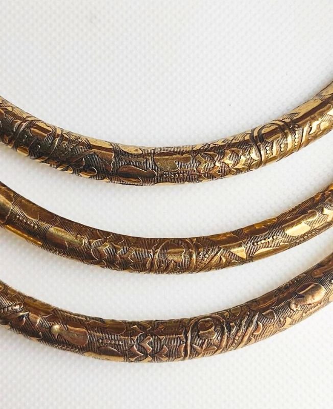 Unique Finish Brass Choker - Image 6