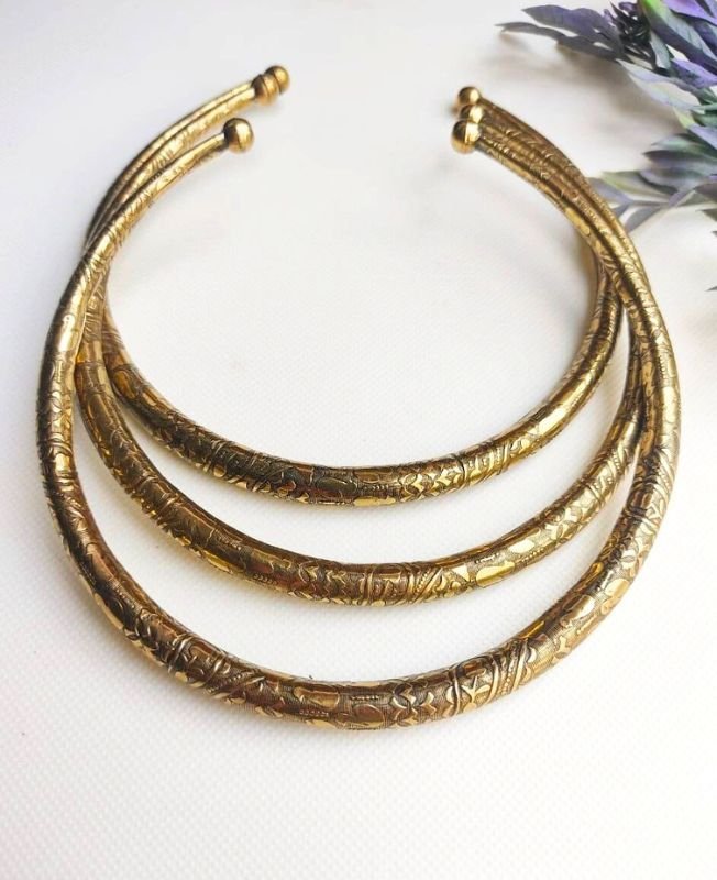 Unique Finish Brass Choker - Image 3