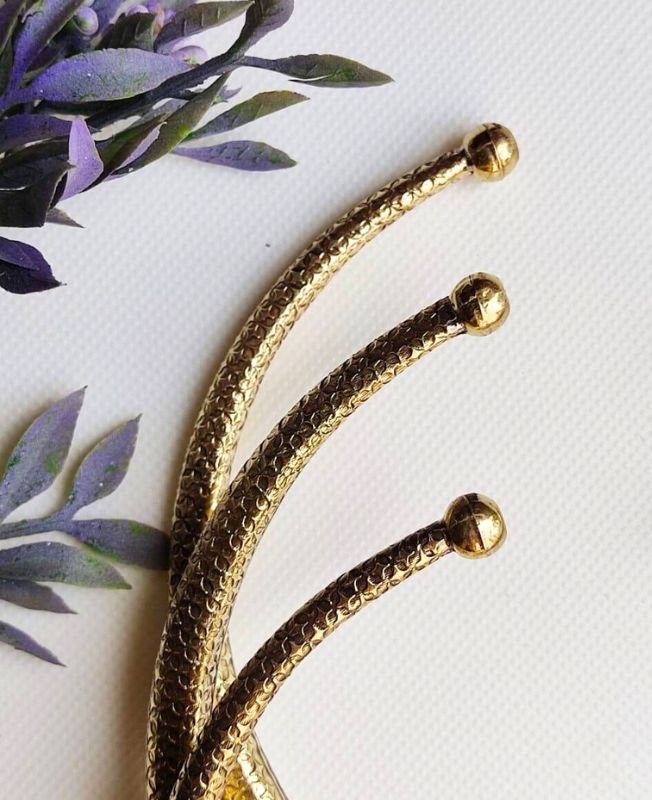 Braided Finish Brass Choker - Image 4