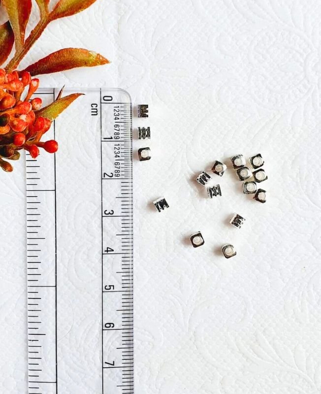 3.5mm Silver-Filled Textured Barrel Beads – 10g - Image 4
