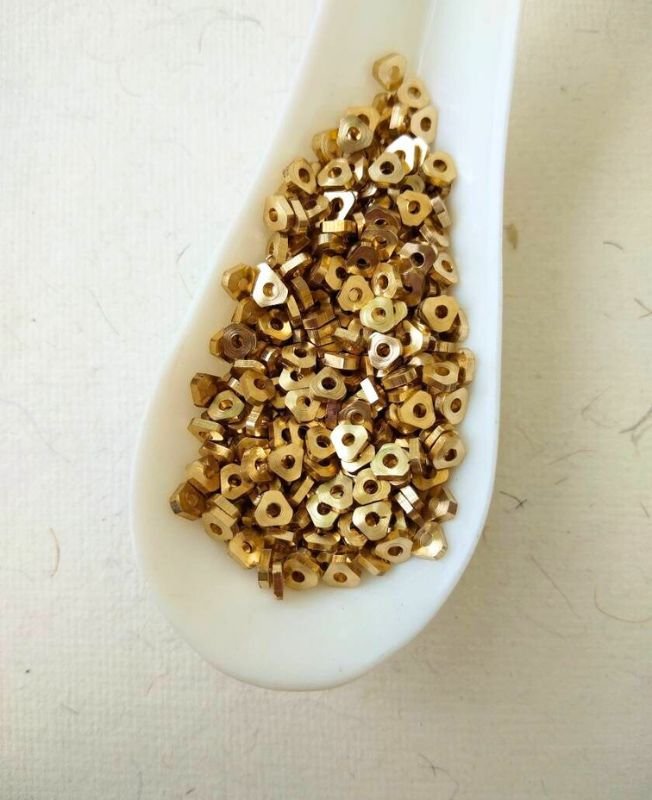 1mm Brass Donut Beads – 10g - Image 5