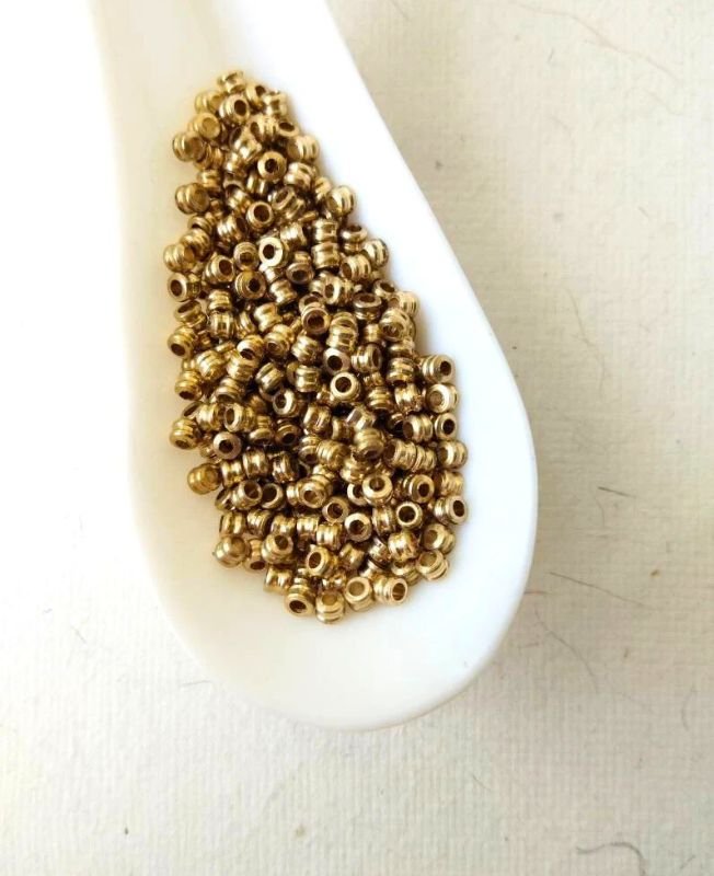 2.5mm Brass Pipe Beads – 10g - Image 4