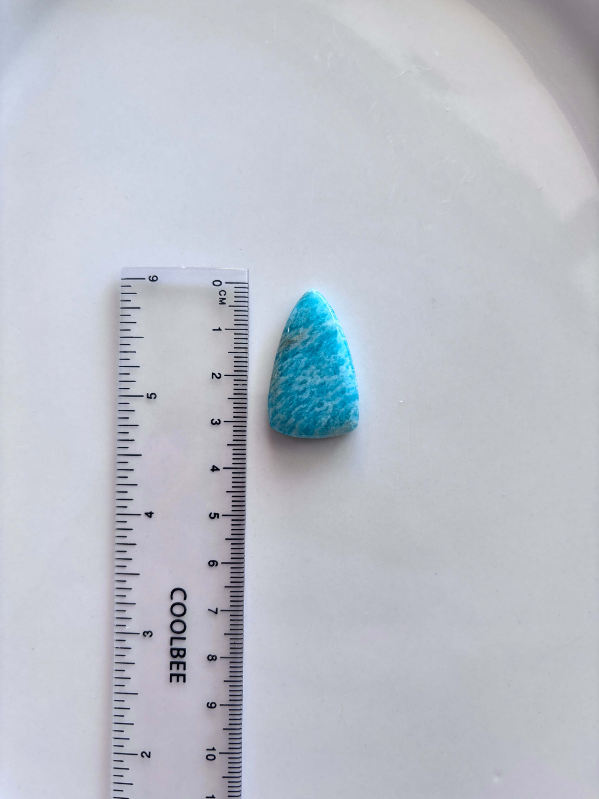 One of a Kind Amazonite Gemstone Cabochon - Image 2