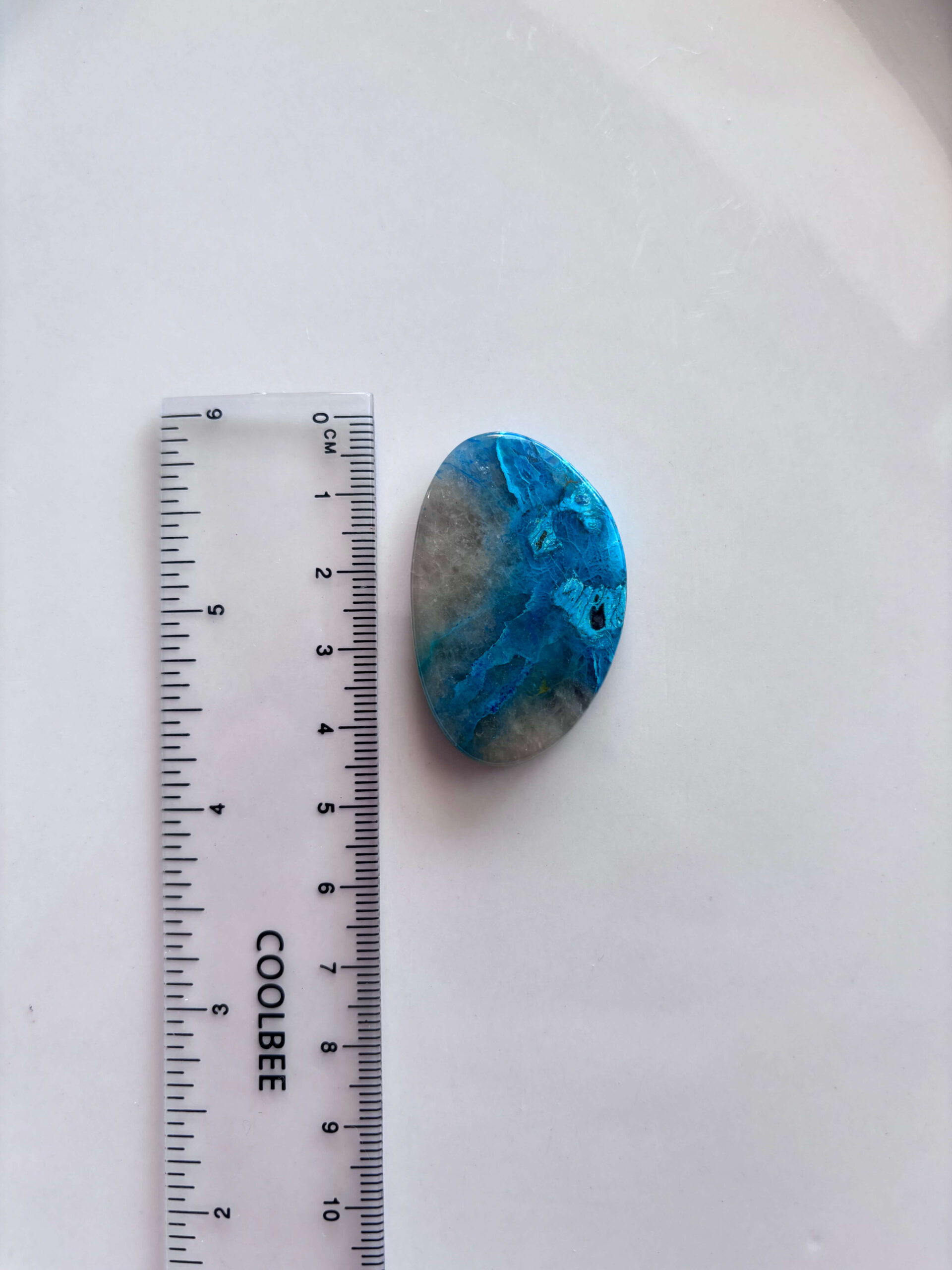 Polished Shattuckite Stone – Unique Gemstone - Image 2