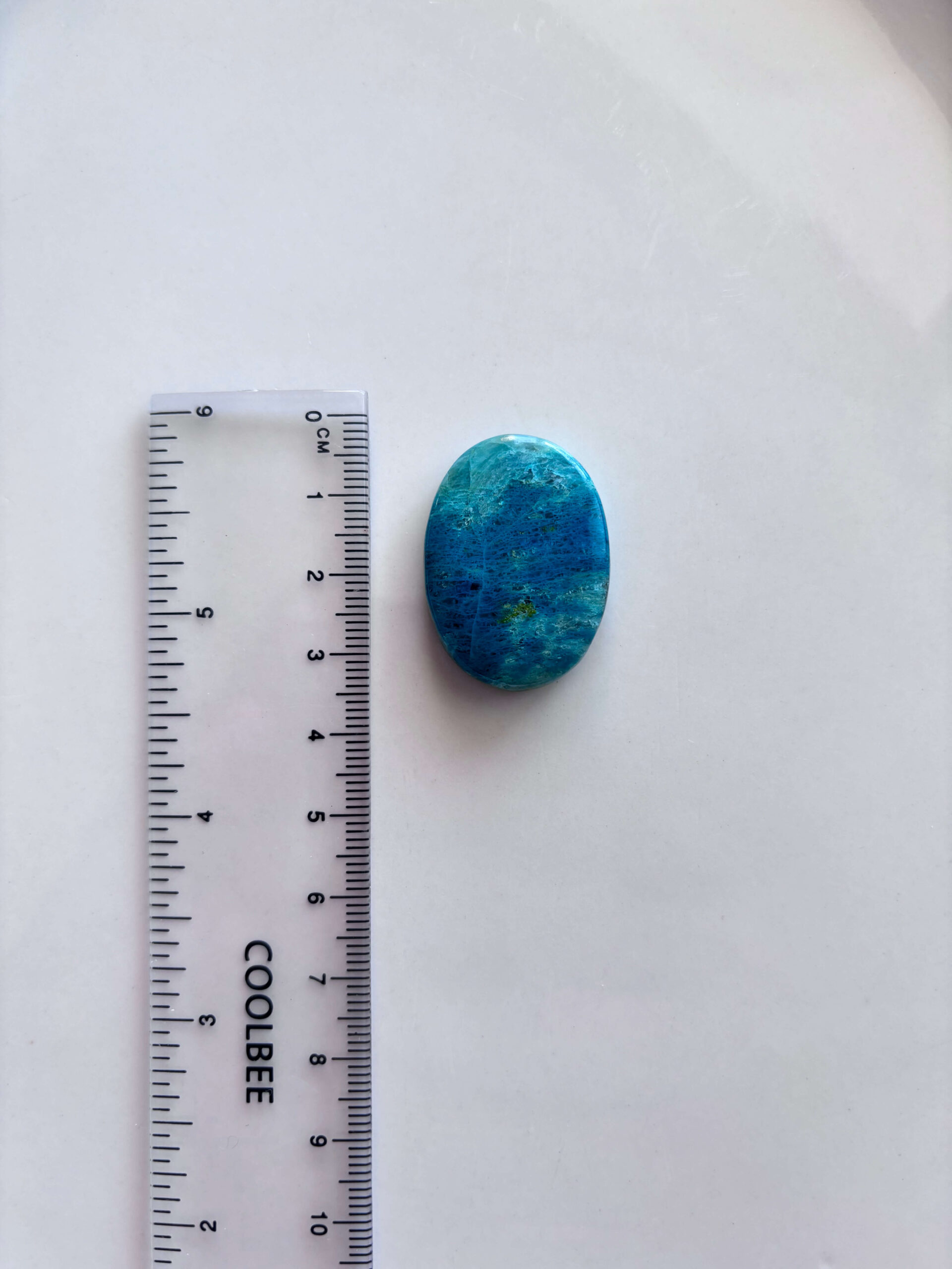 Shattuckite Gemstone Cabochon – One of a Kind - Image 2