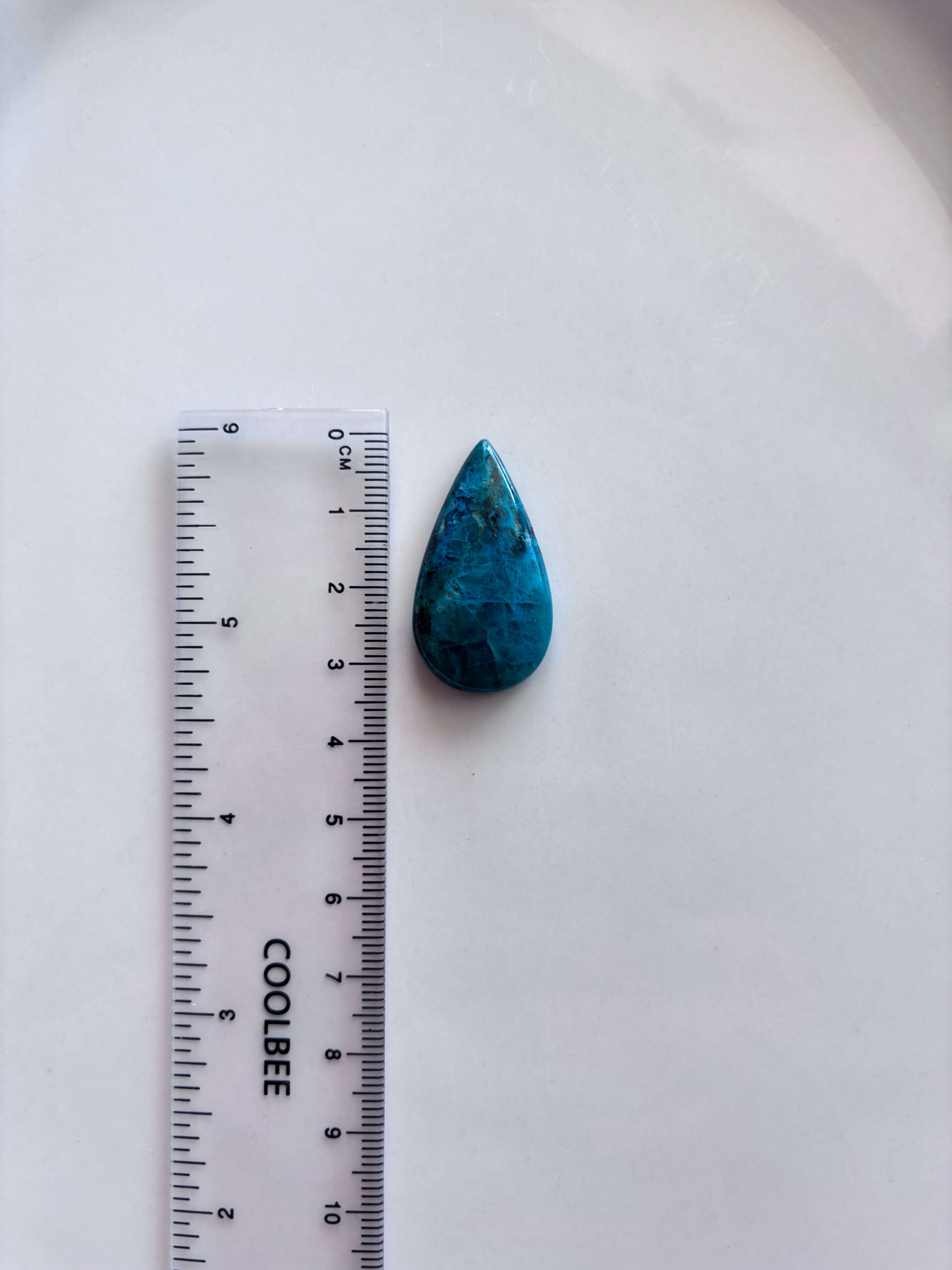 Polished Shattuckite Cabochon for Jewelry - Image 2