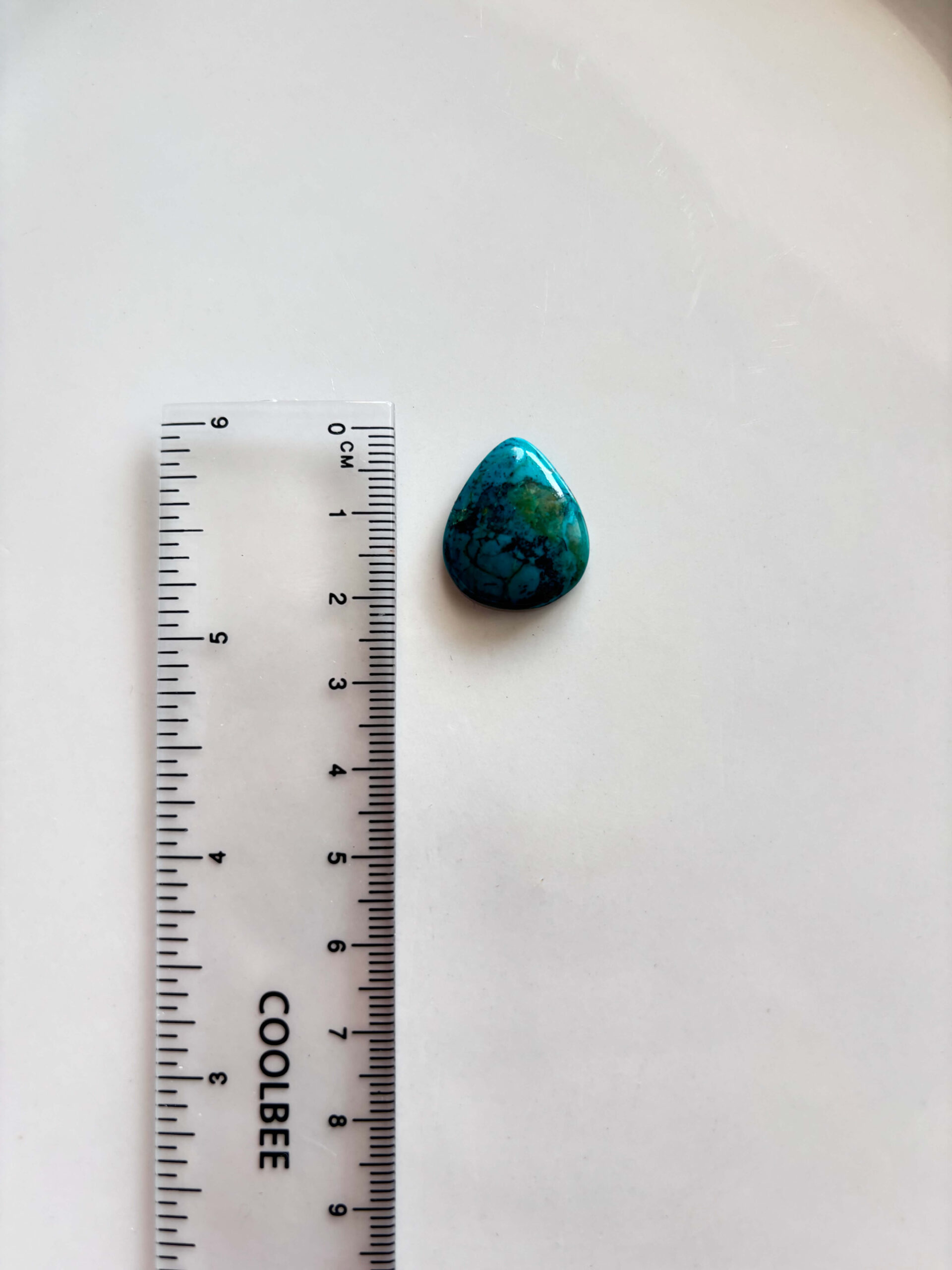 Natural Shattuckite Cabochon – One of a Kind - Image 2