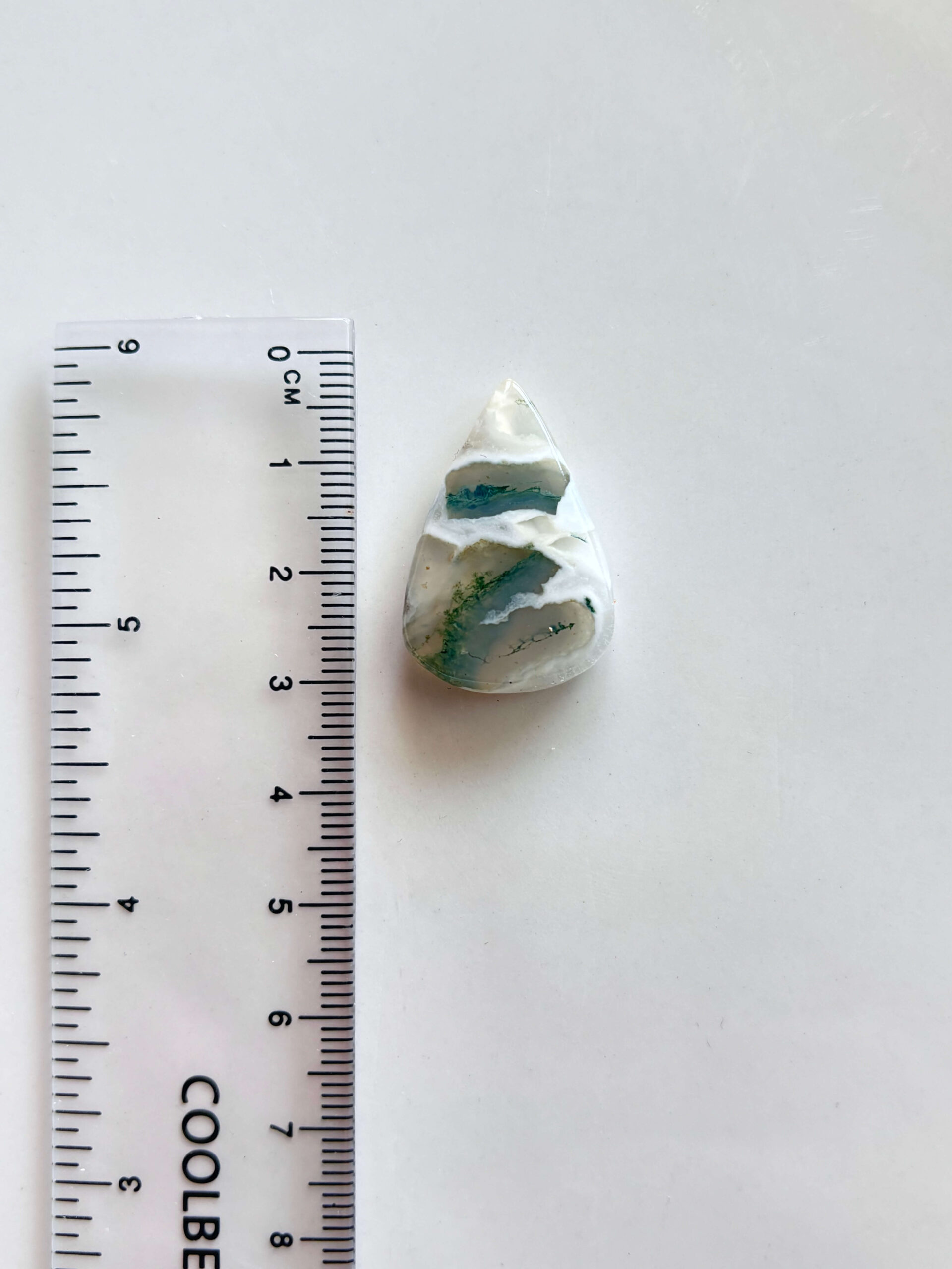One of a Kind Moss Agate Gemstone Cabochon - Image 2