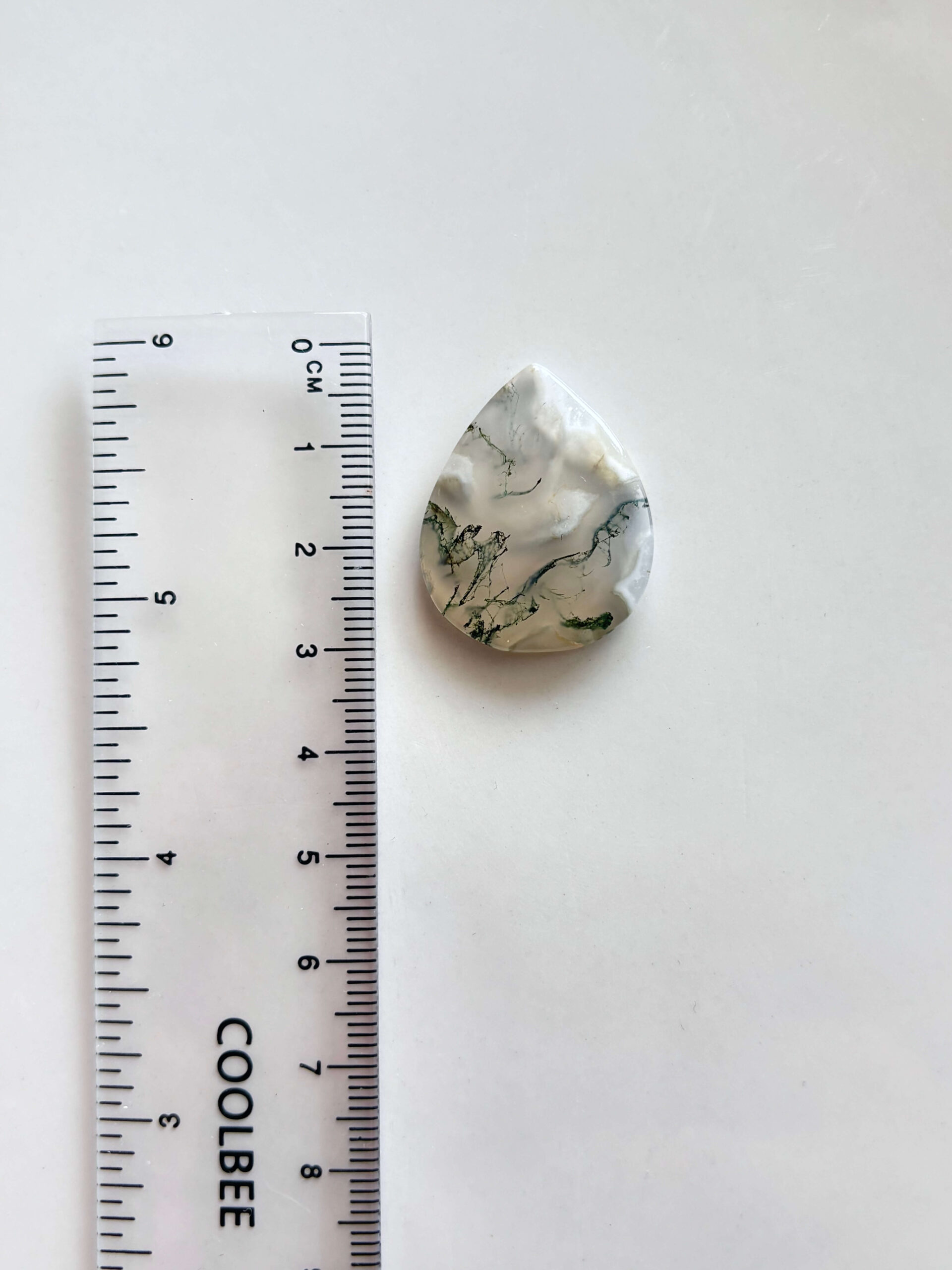 Moss Agate Stone for Handmade Jewelry - Image 2
