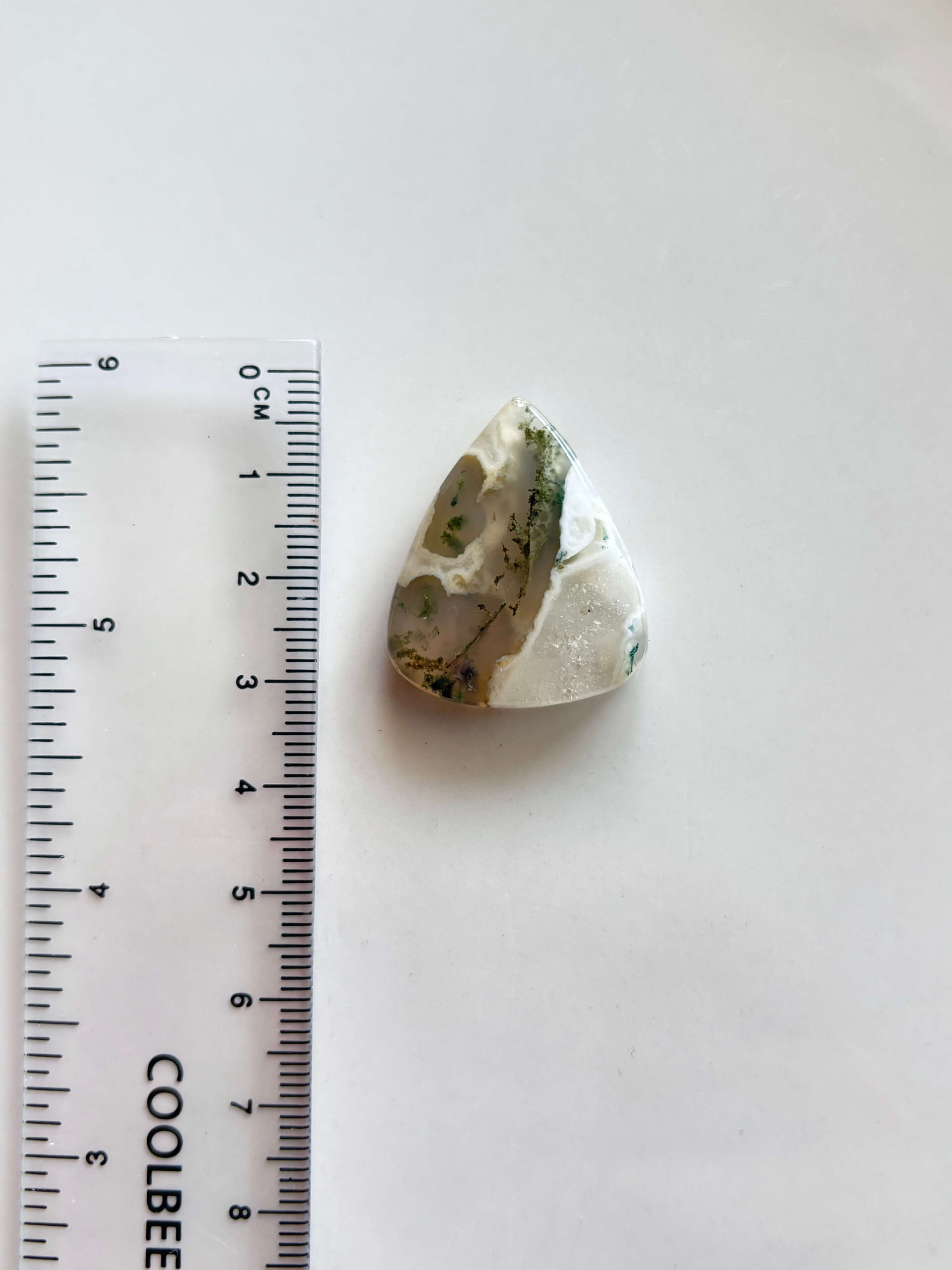 Moss Agate Cabochon – Natural Jewelry Stone - Image 2