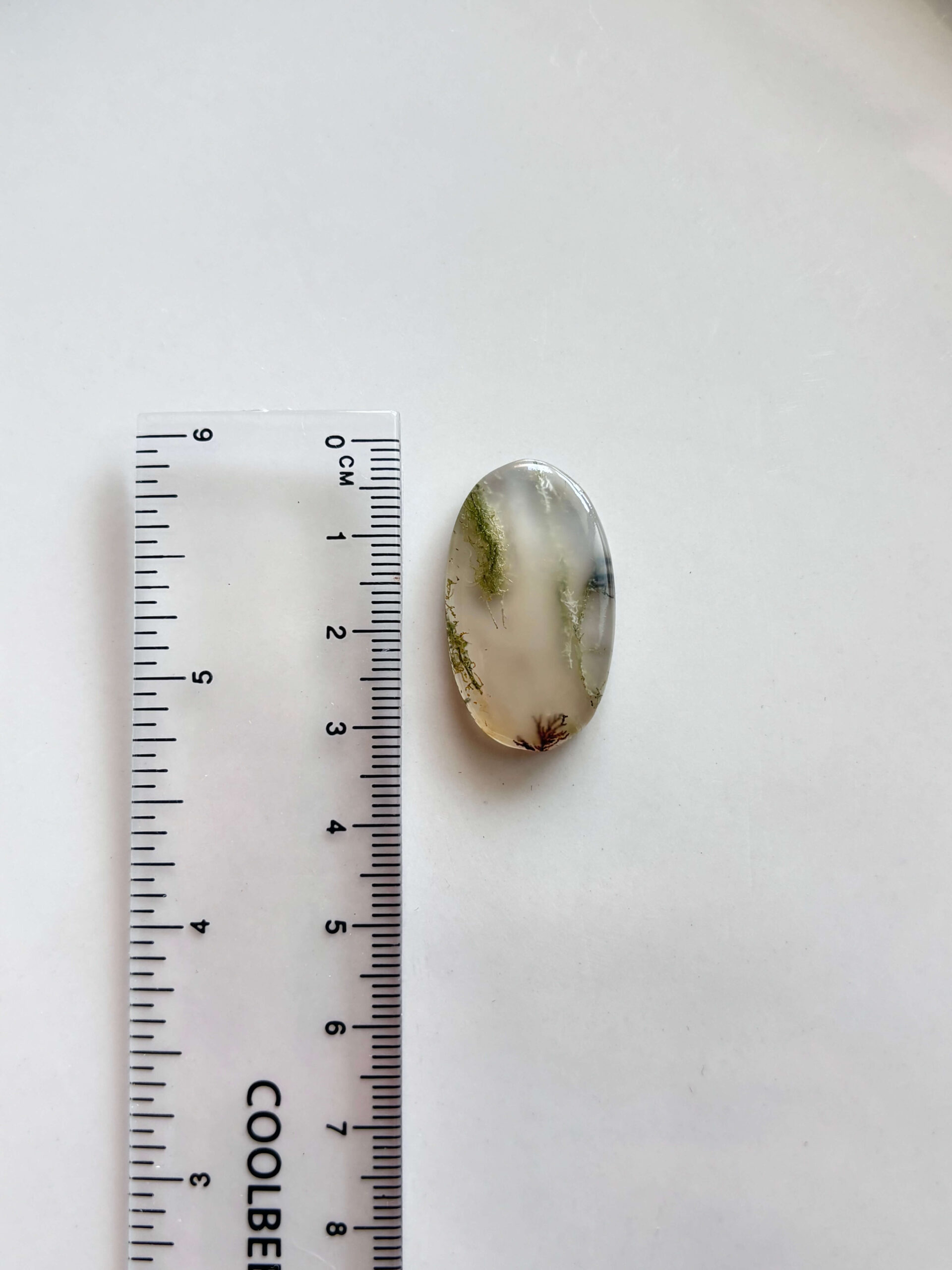 Natural Moss Agate Gemstone for Handmade Designs - Image 2