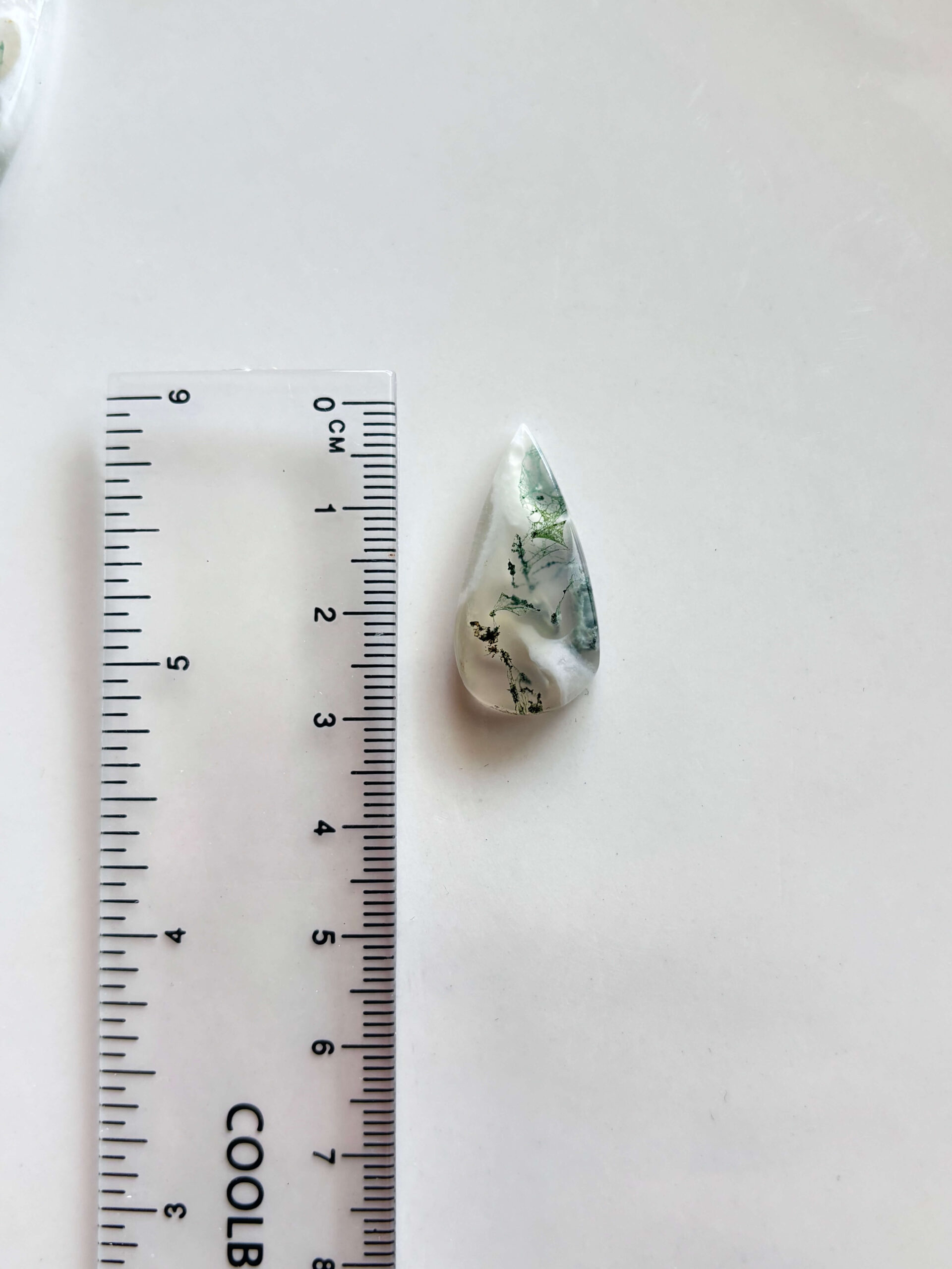 Moss Agate Gemstone for Jewelry Making - Image 2