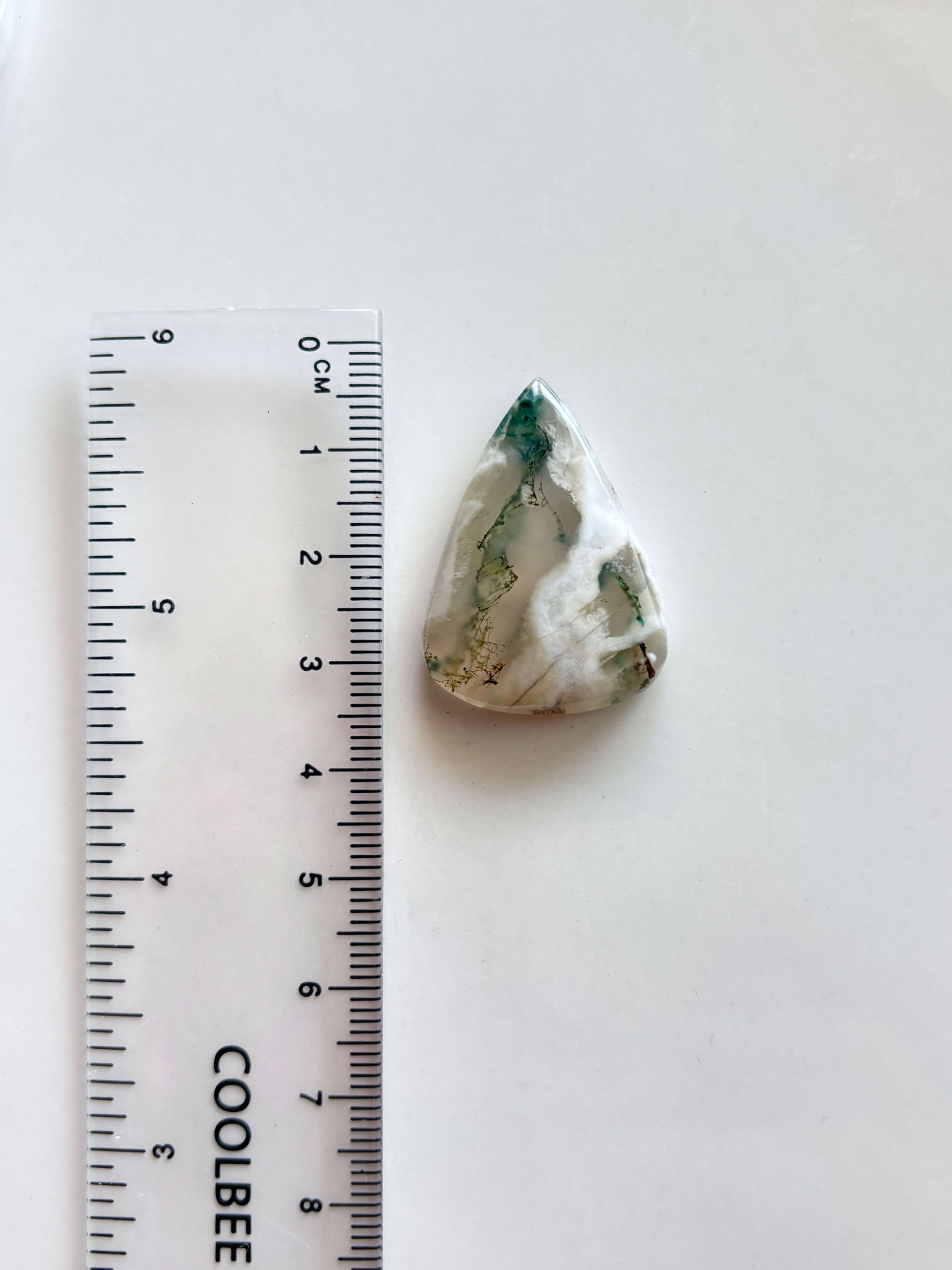 Unique Moss Agate Cabochon – Natural Gemstone - Image 2