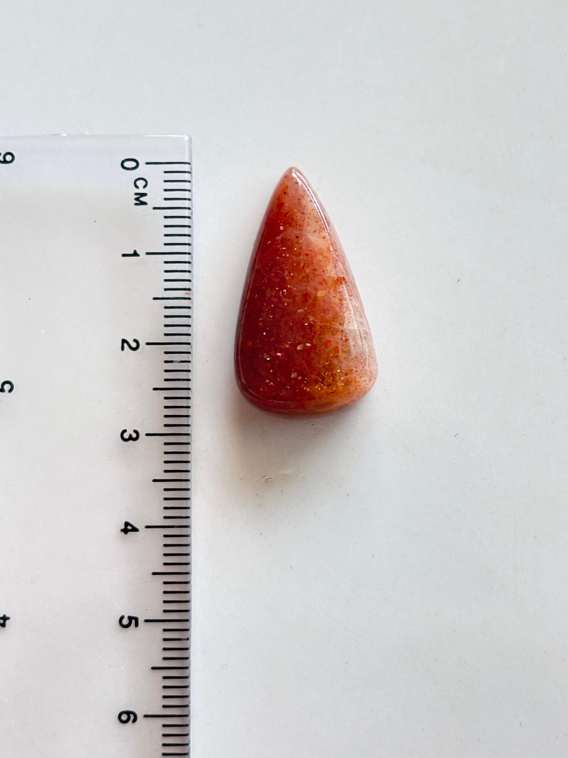 27mm Natural Sunstone Cabochon – One of a Kind - Image 2