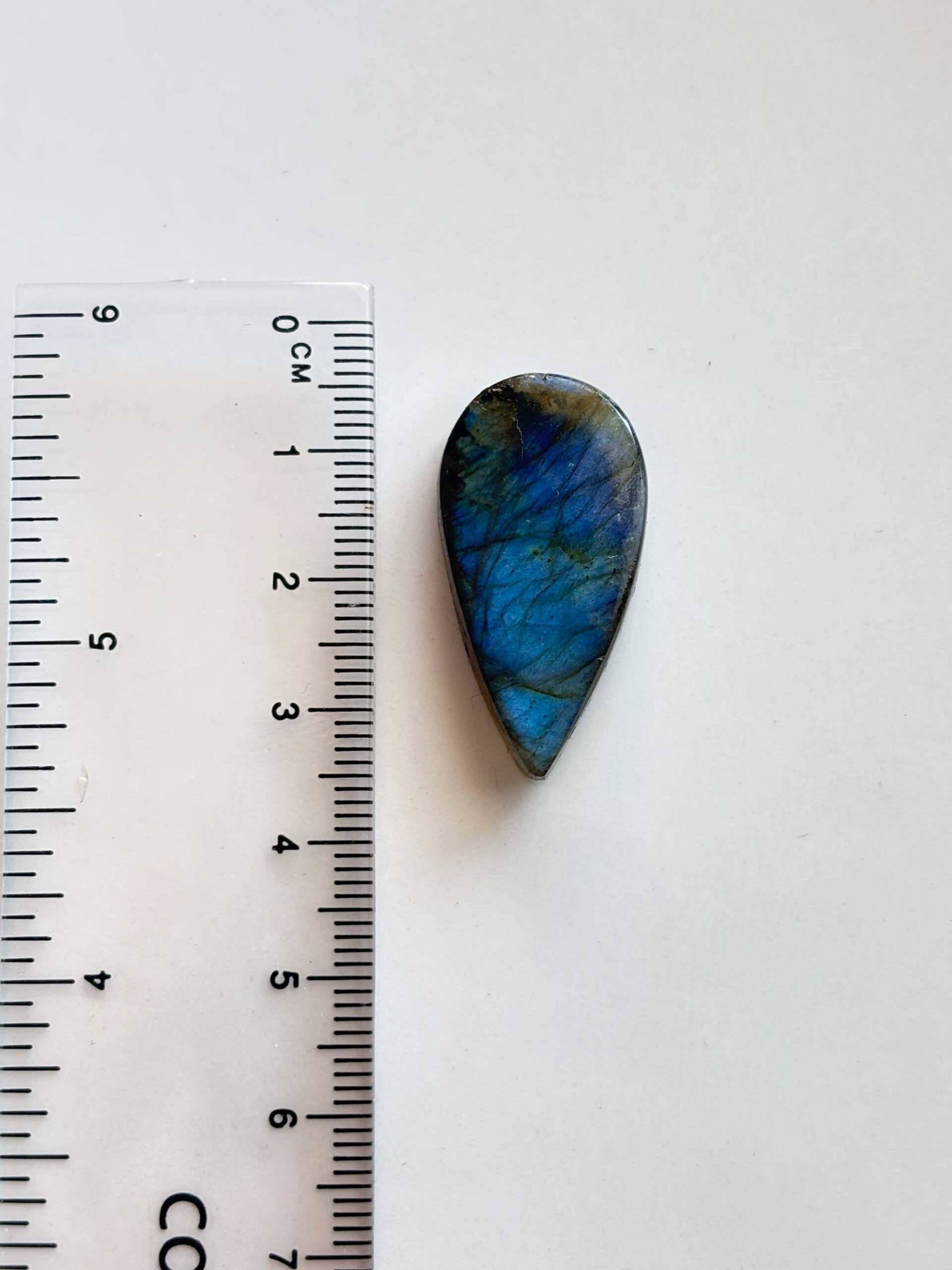 Natural Labradorite Cabochon – Beautiful Flash - Image 2