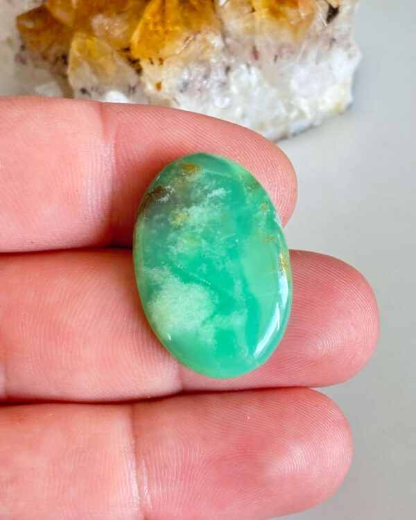 Natural Chrysoprase Gemstone for Handmade Designs