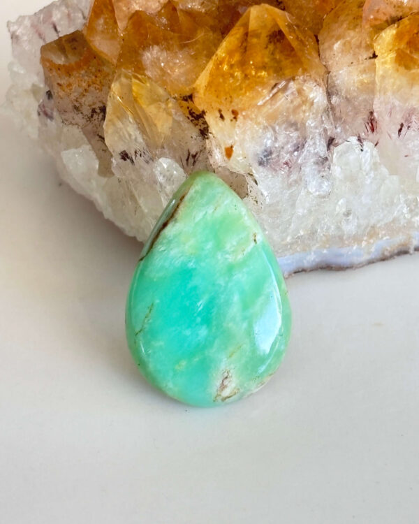 Polished Chrysoprase Stone – Unique Gemstone