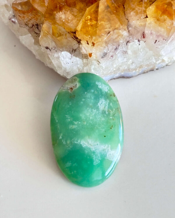 Natural Chrysoprase for Macrame & Jewelry Making