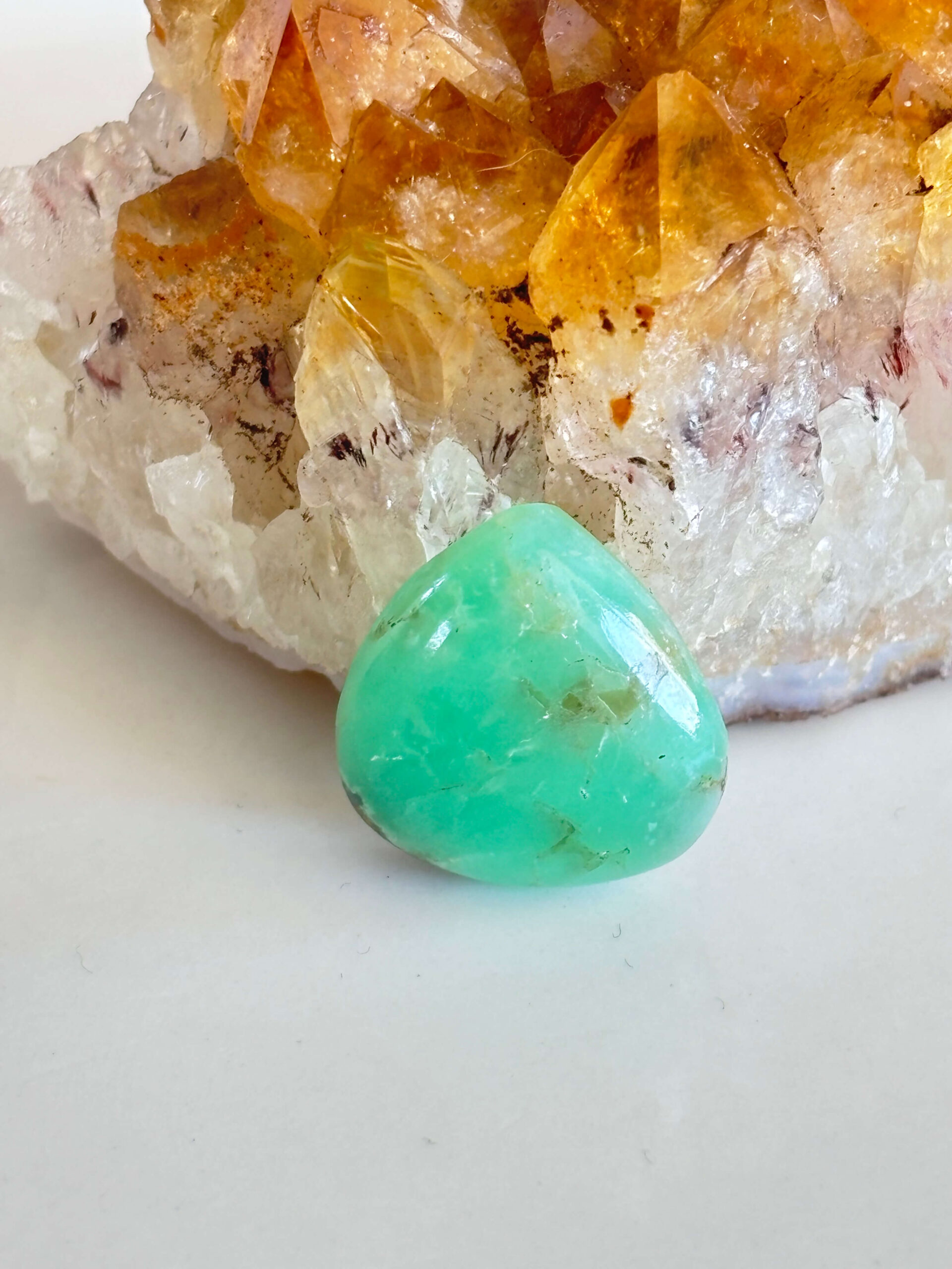 Natural Chrysoprase Gemstone – Individual Stone