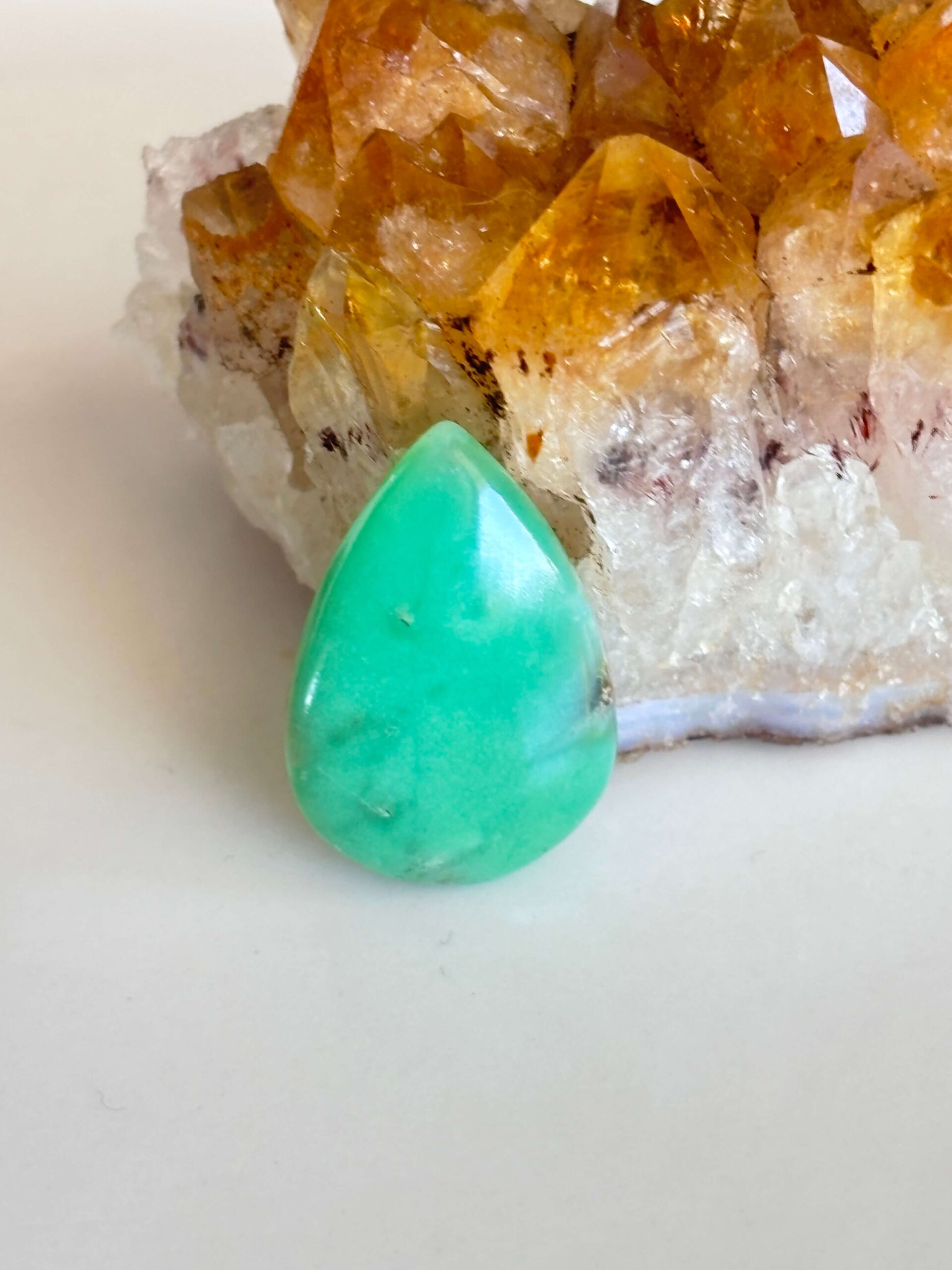 Chrysoprase Gemstone for Jewelry Making
