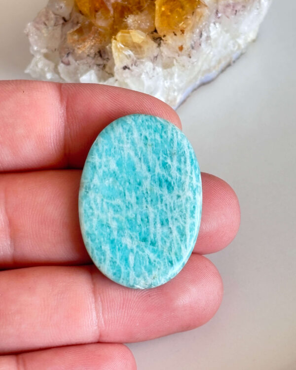 Natural Amazonite Gemstone for Handmade Designs