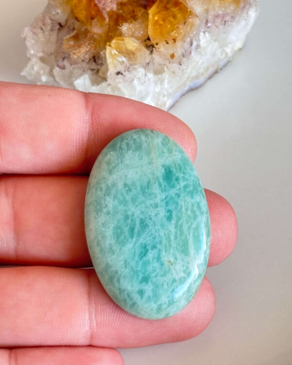 Amazonite Cabochon – Natural Jewelry Stone