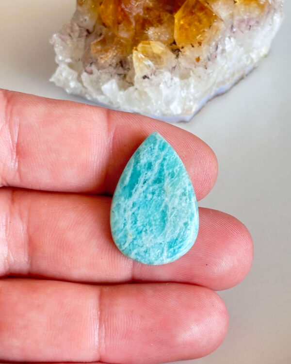 Unique Natural Amazonite Stone for Jewelry