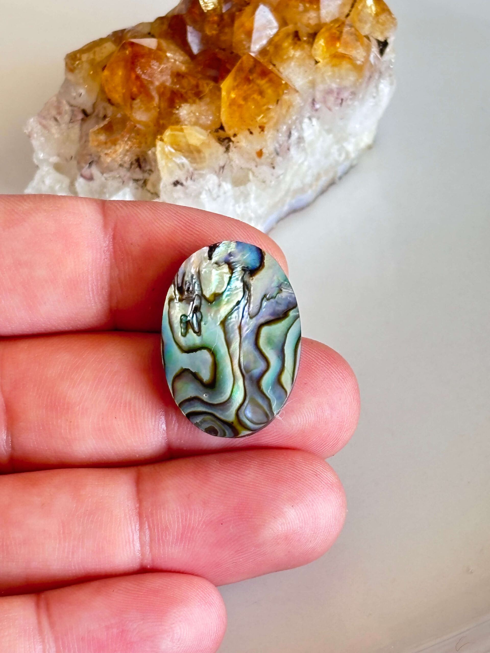 Natural Abalone Shell for Handmade Jewelry - Image 3