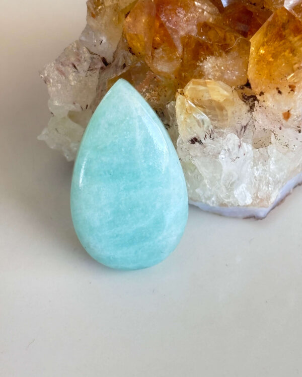 Natural Amazonite Cabochon – Jewelry Making Stone