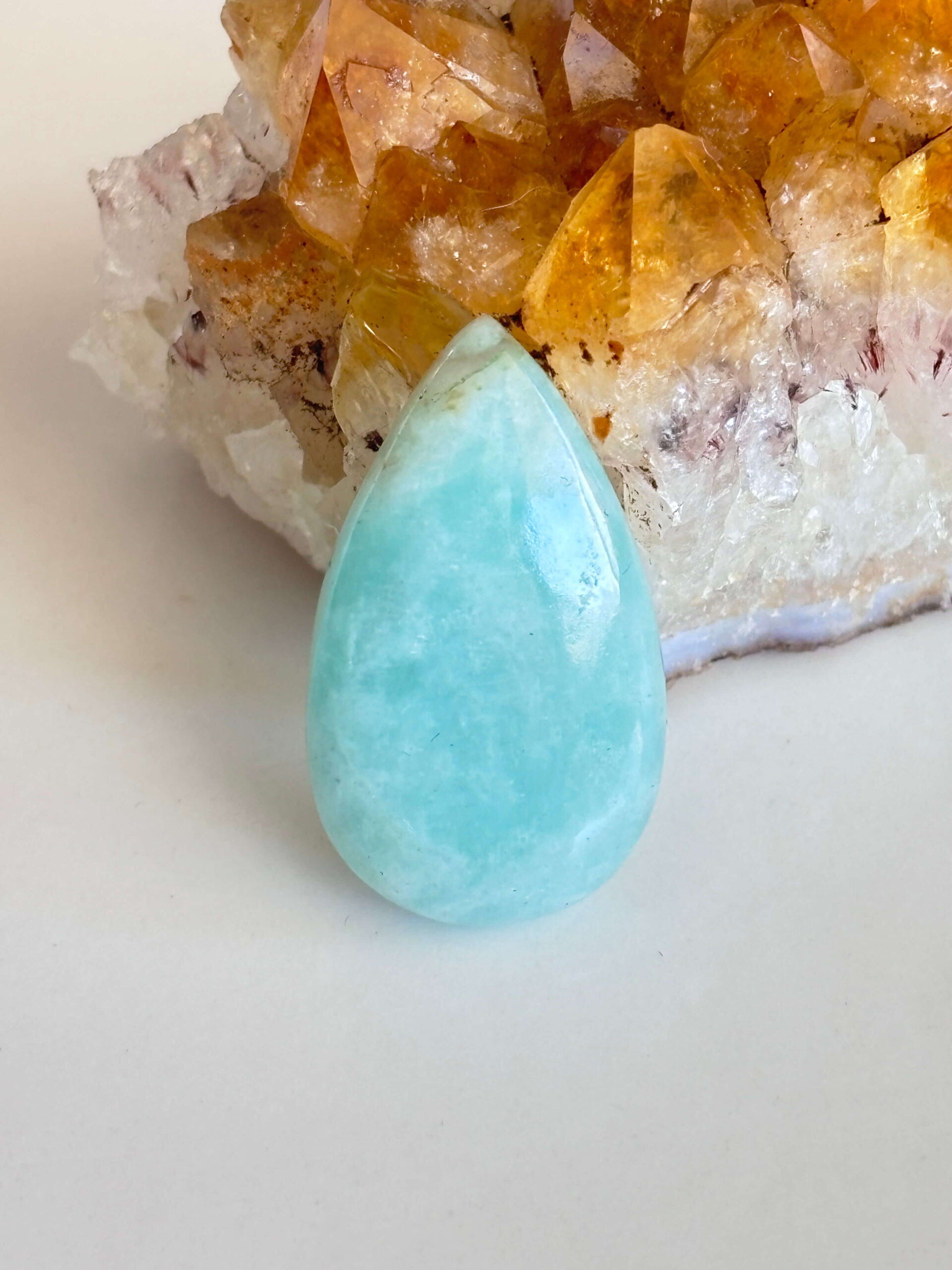 Unique Amazonite Cabochon – Natural Gemstone