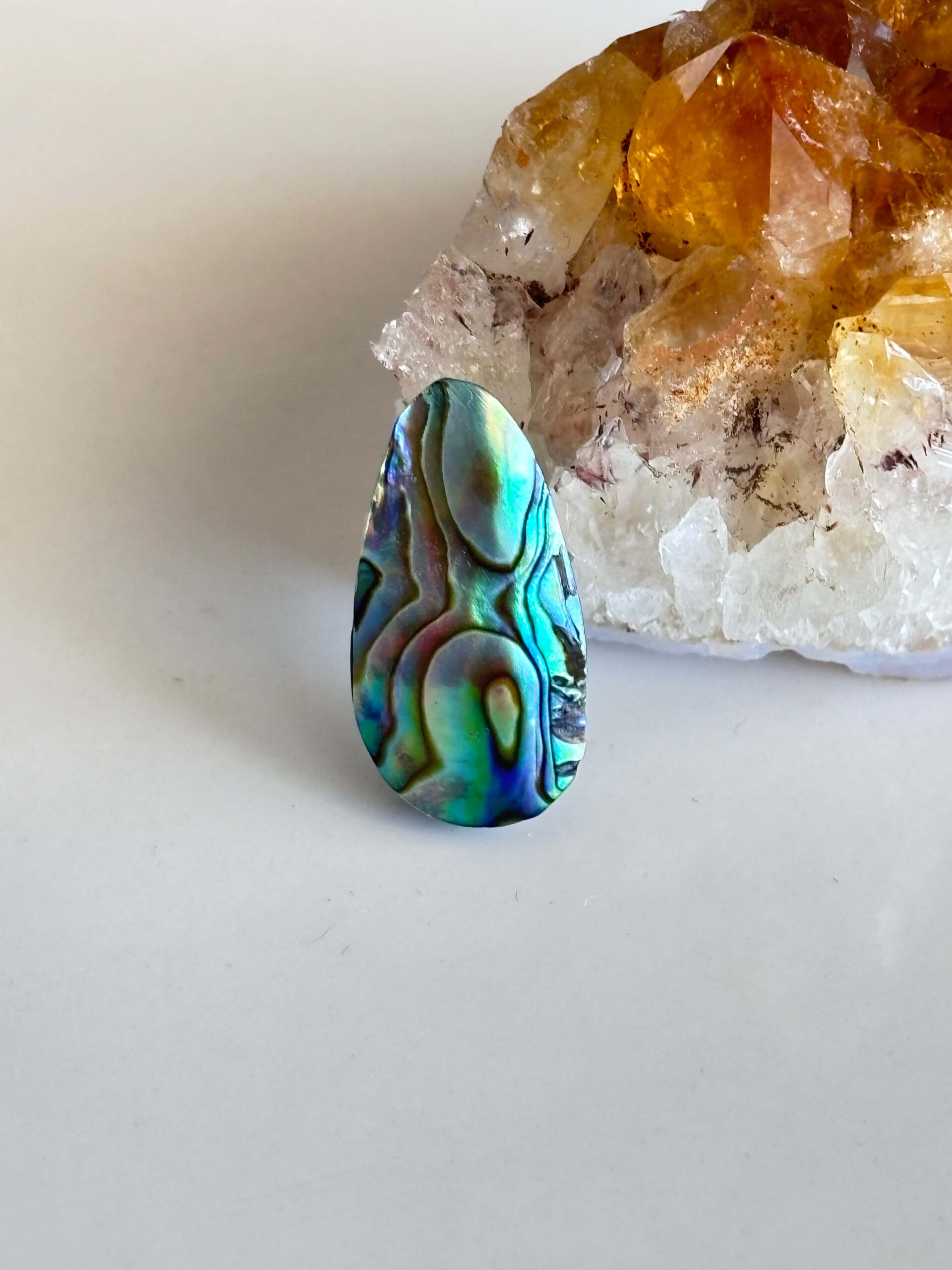 Abalone Shell Cabochon for Jewelry Making