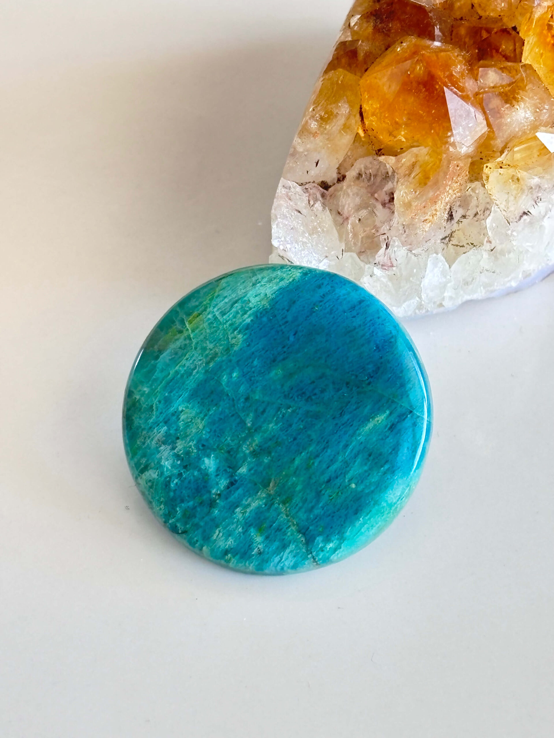Natural Shattuckite Cabochon for Pendant Making