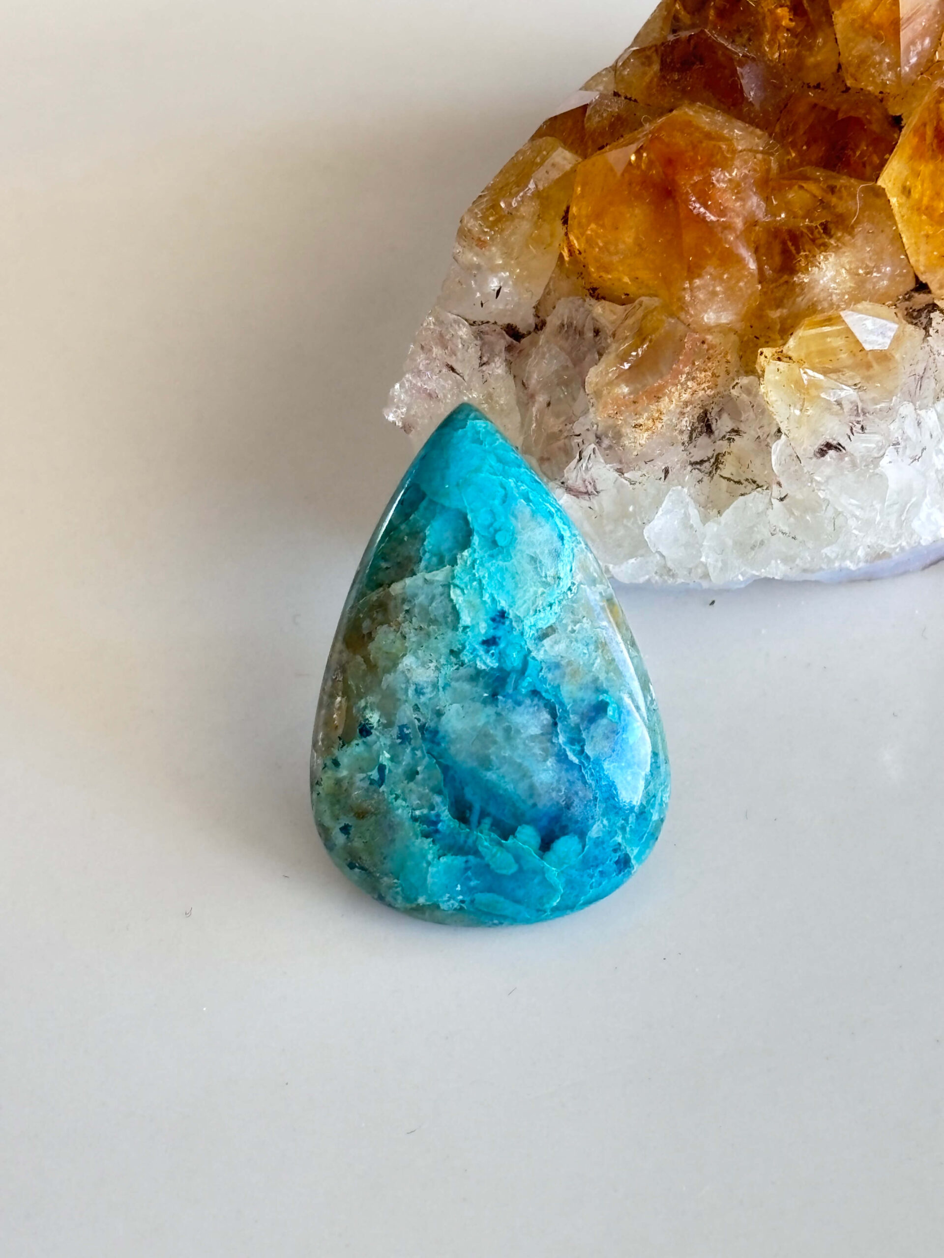 Shattuckite Stone for Handmade Jewelry