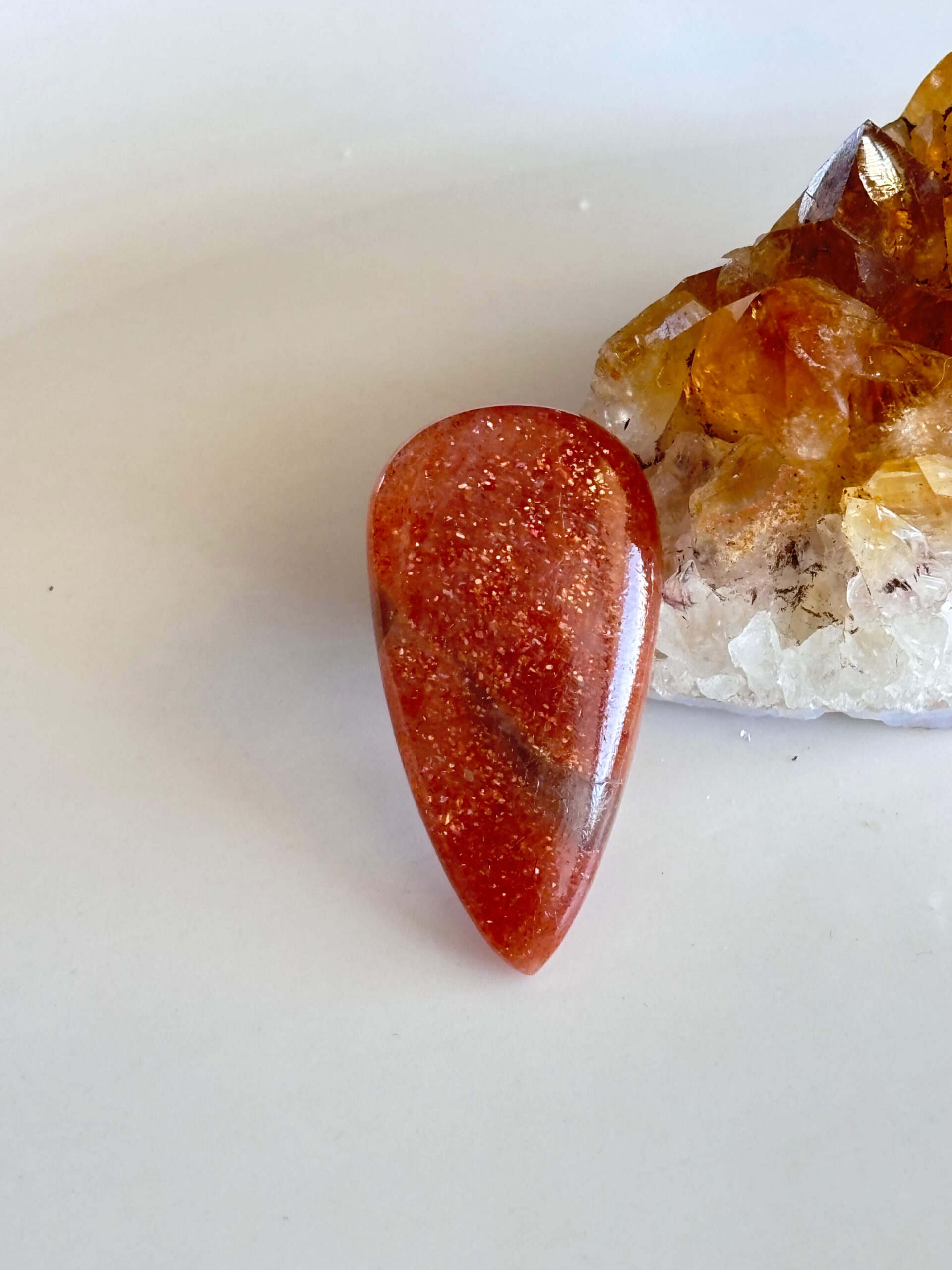 Sunstone Stone for Handmade Jewelry