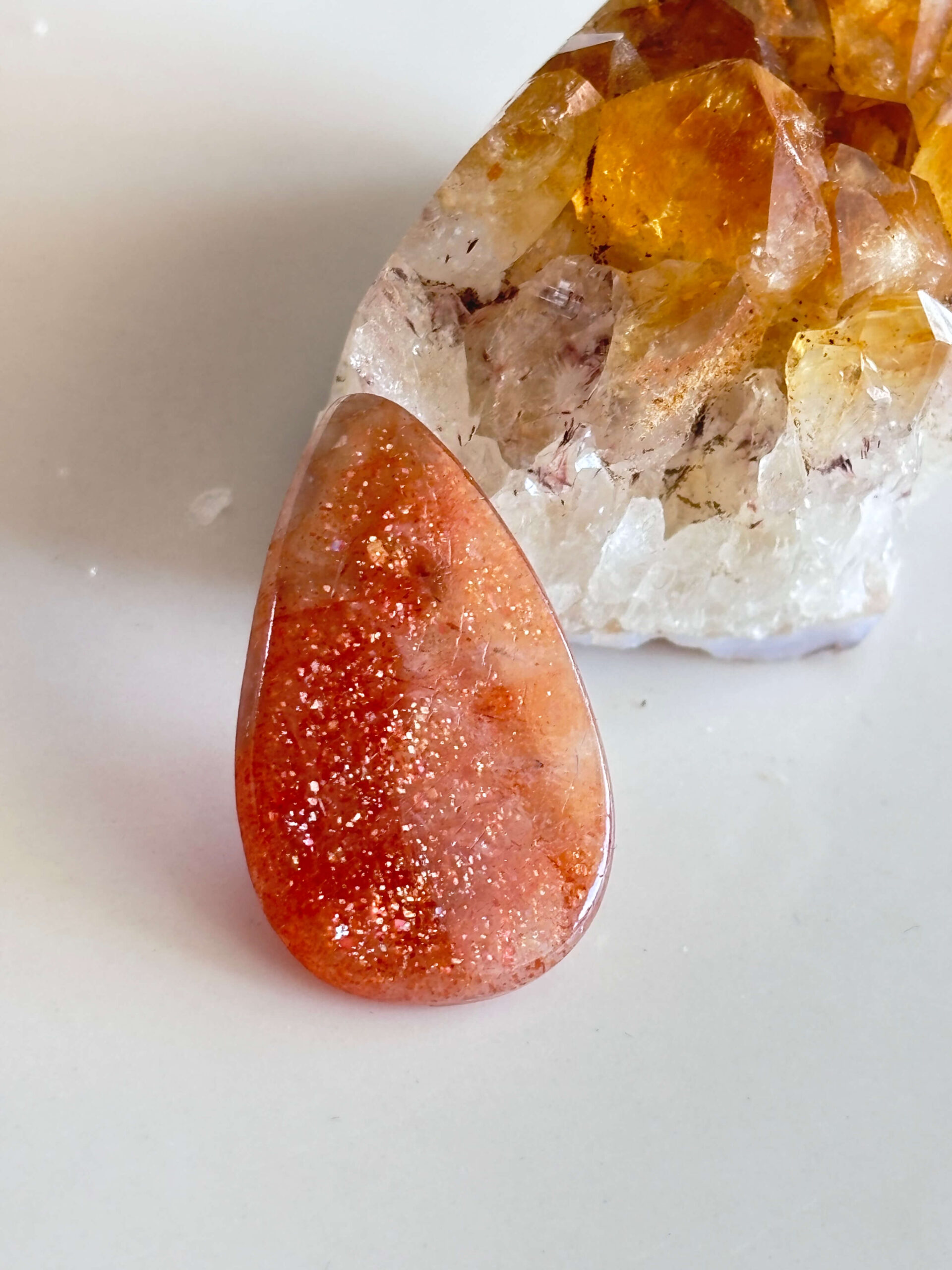 Unique Sunstone Cabochon – Natural Gemstone