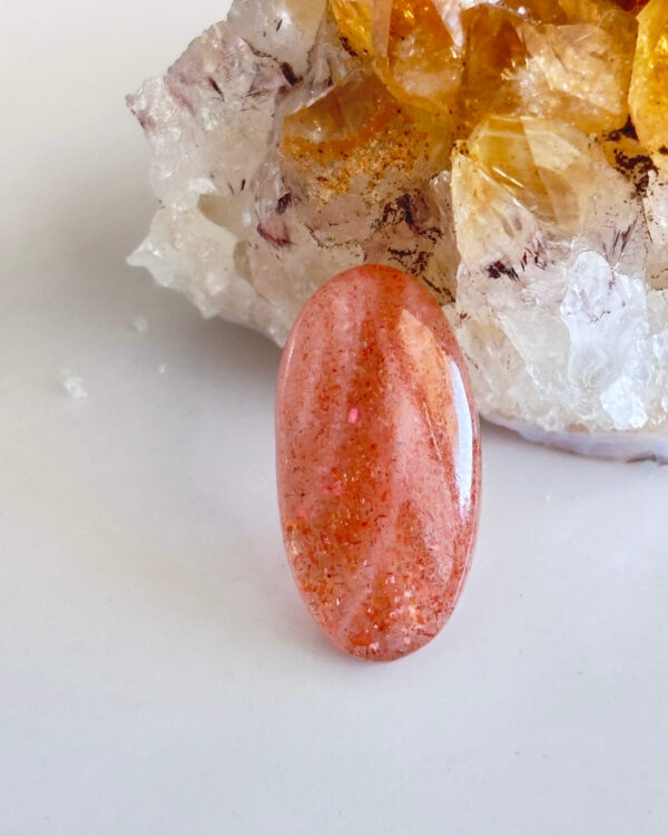 Natural Sunstone Stone – Unique Cabochon