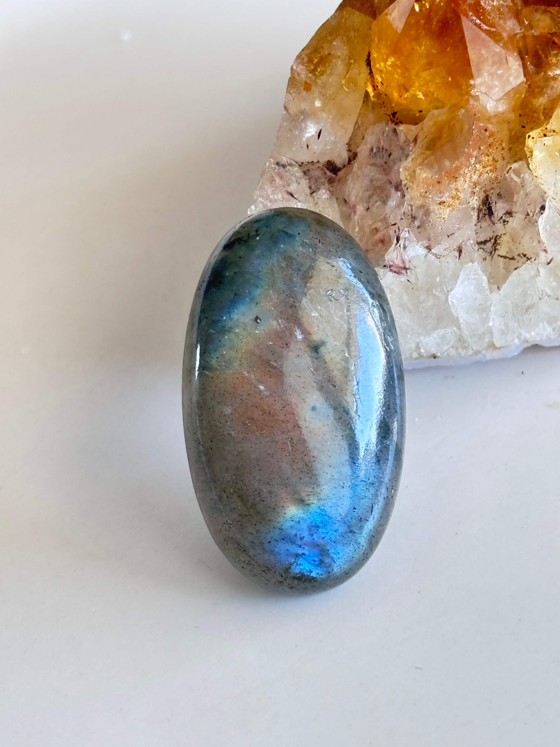 Premium Labradorite Cabochon – Individual Stone