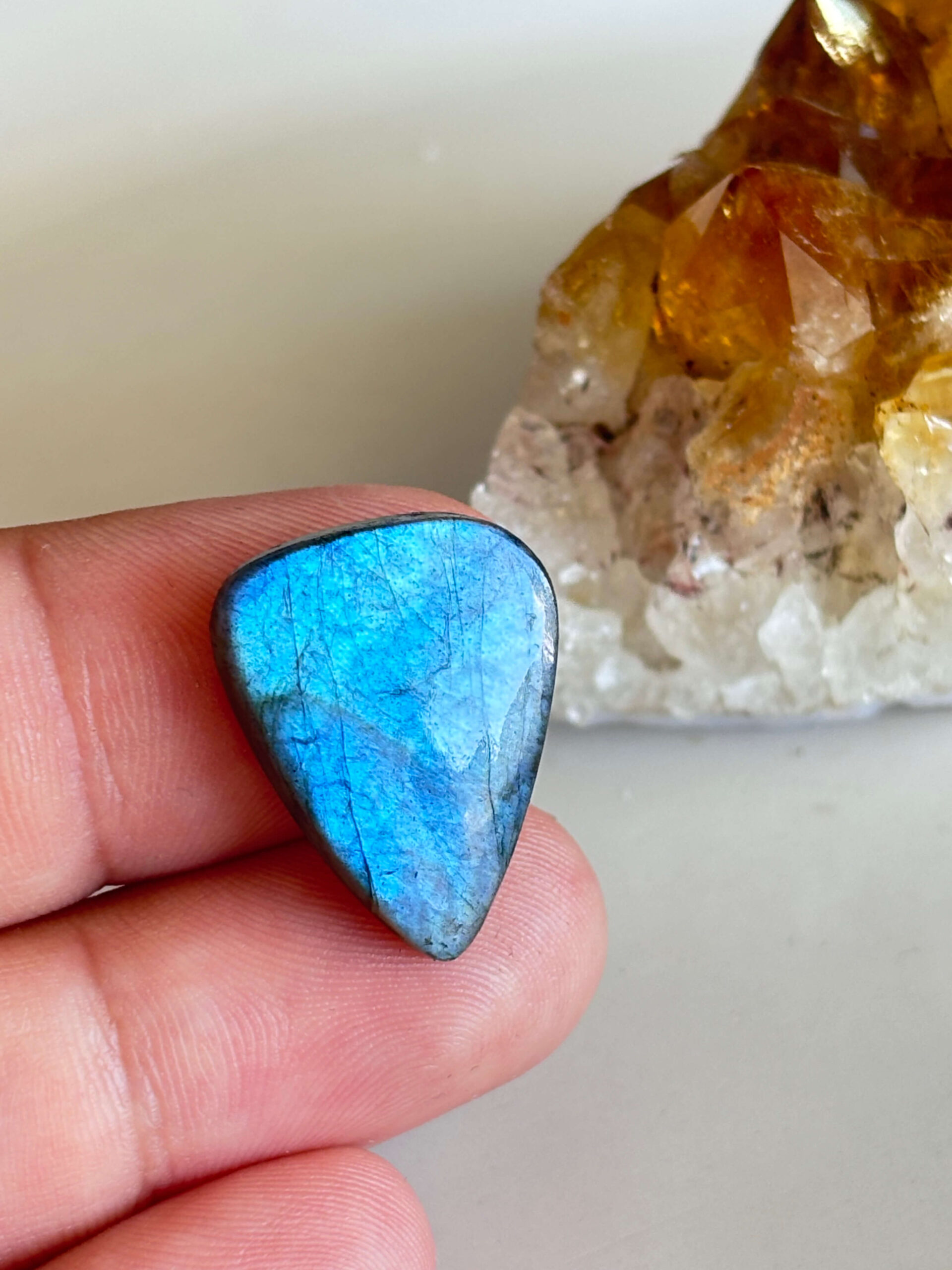 Premium Labradorite Stone for Handmade Jewelry