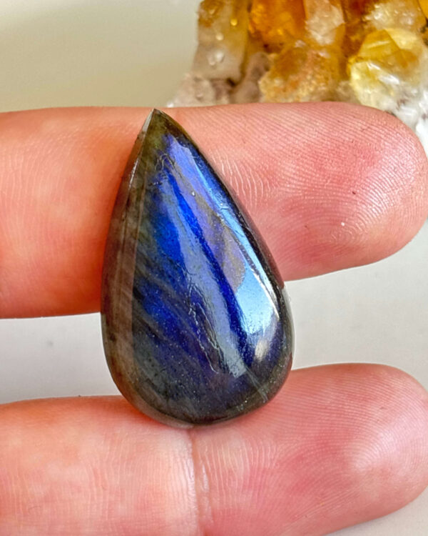 Labradorite Cabochon with Natural Flash