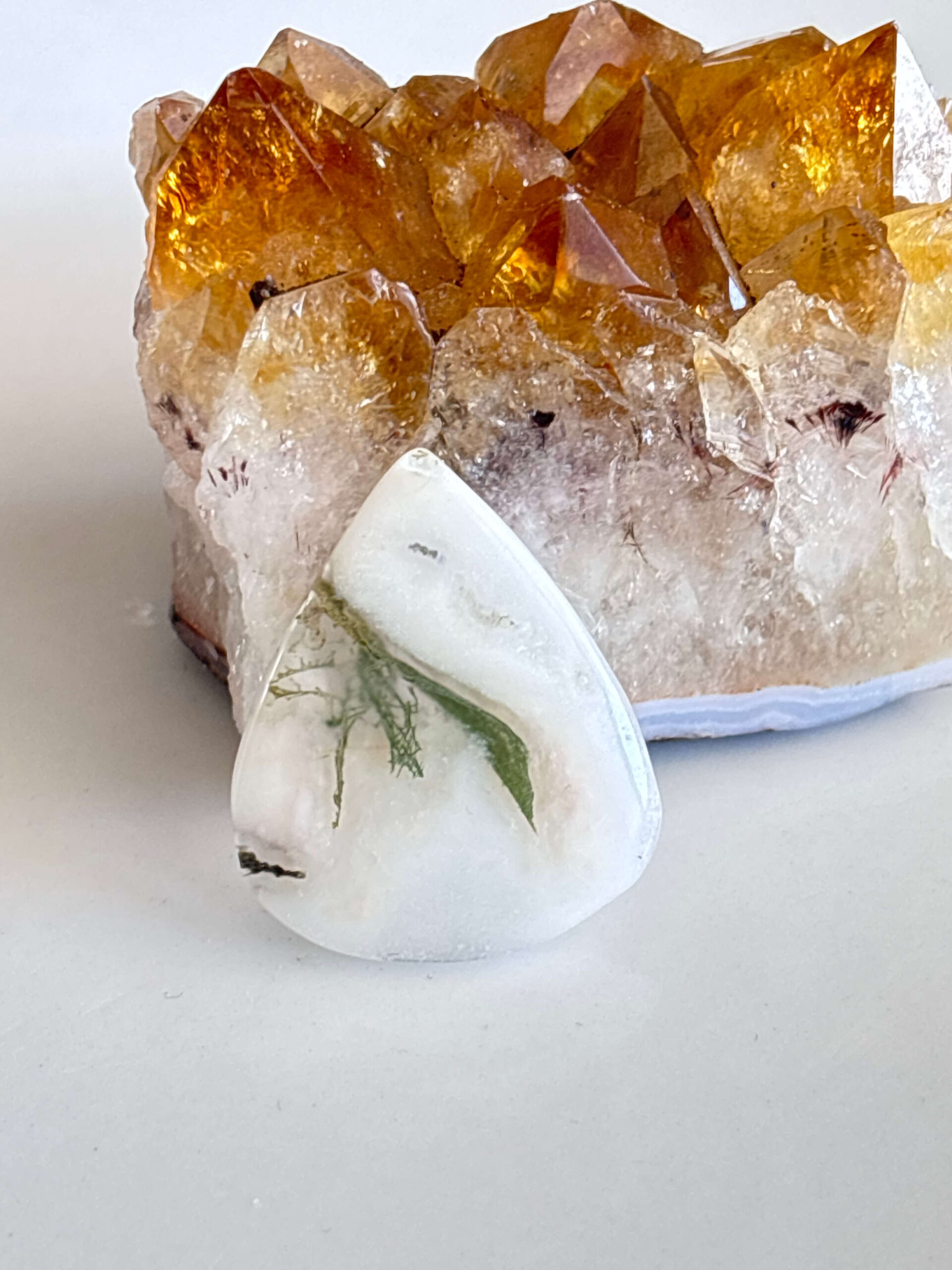Polished Moss Agate Stone – Unique Gemstone